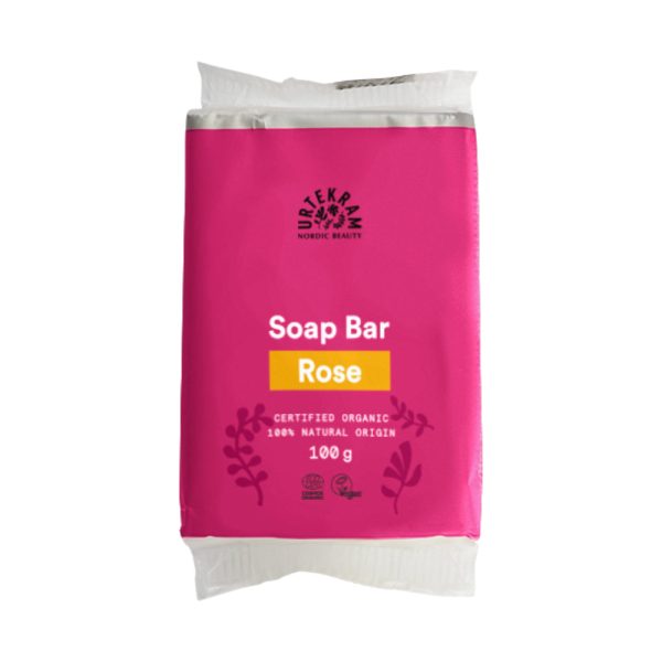 Urtekram Organic Rose Soap Bar 100g Hot on Sale