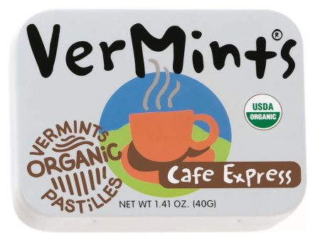 VerMints Organic Pastilles - Cafe Express 40g on Sale