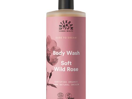 Urtekram Soft Wild Rose Body Wash 500ml For Discount