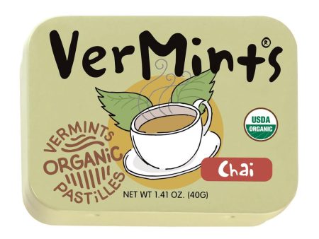 Vermints Organic Pastilles - Chai 40g Online Hot Sale