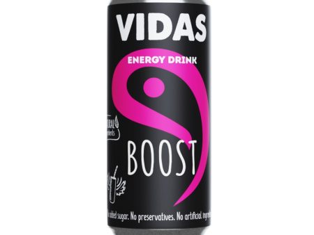 VIDAS Boost Natural Energy Drink 250ml Online now