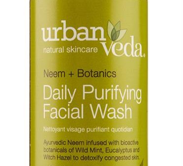 Urban Veda Purifying Daily Facial Wash 150ml For Discount