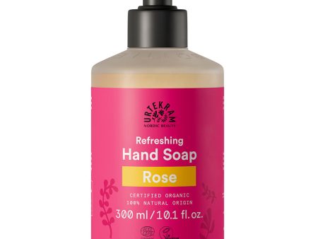 Urtekram Rose Liquid Hand Soap Organic 300ml For Cheap