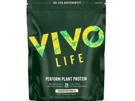 Vivo Life Perform Plant Protein Madagascan Vanilla 936g Supply