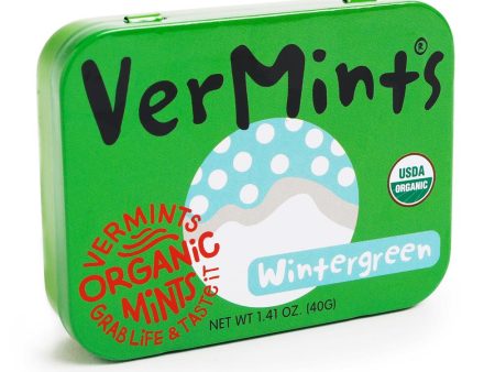 Vermints Organic Mints - Wintergreen 40g Fashion