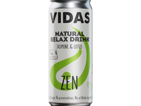 VIDAS Zen Natural Relax Drink Lotus & Jasmin 250ml For Sale