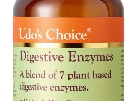 Udo s Choice Digestive Enzyme 60 Caps contain plant based enzymes. For Discount