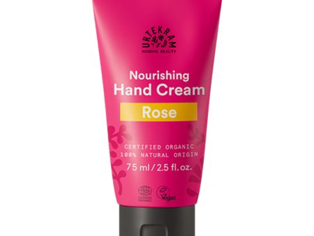 Urtekram Vegan Organic Rose Hand Cream - 75ml Hot on Sale