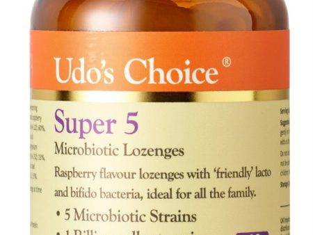 Udo s Choice Udo s Super 5 Microbiotic 60 Lozenges on Sale