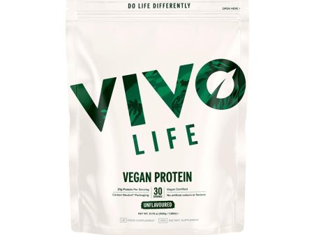 Vivo Life Vegan Protein Unflavoured 900g Online Sale