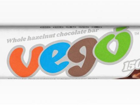 Vego Fairtrade Whole Hazelnut Chocolate Bar 150g For Sale