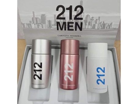 Carolina Herrera 212 Mens Mini set - 3 x 30ml Cheap