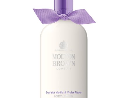 Exquisite Vanilla & Violet Flower Body Lotion on Sale