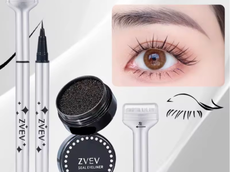 ZVEV Lazy Lower Eyelash + Eyeliner Waterproof combo set For Discount