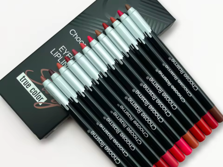 12pc Matte Lip Liners Set For Discount