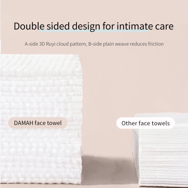 DAMAH Dark Magic Disposable Facial Towel 72Pcs on Sale