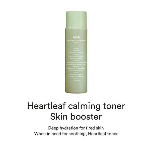 Abib Heartleaf Calming Toner Skin Booster 200ml Discount