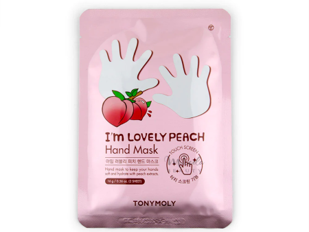 Tony Moly I m Lovely Peach Hand Mask Online Sale