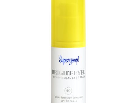 Bright-Eyed 100% Mineral Eye Cream SPF 40 Hot on Sale