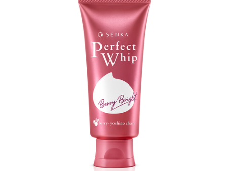 Shiseido Senka Perfect Whip Facial Wash Berry Bright 100g For Discount