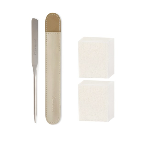 Piccasso x Hamkyungsik Makeup Spatula Sponge 2P Set For Discount