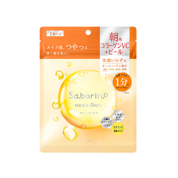 Saborino Mega Shot Morning Collagen Peeling Mask CC Online Hot Sale