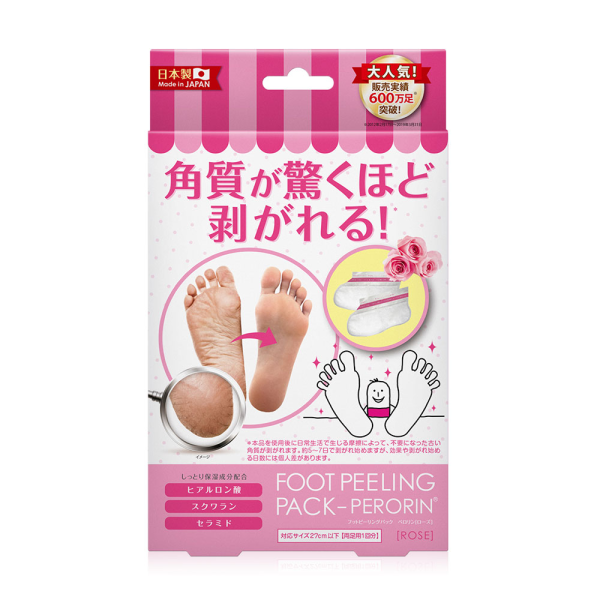 Perorin Foot Peeling  Pamper Feet (Rose) 1Pair Fashion