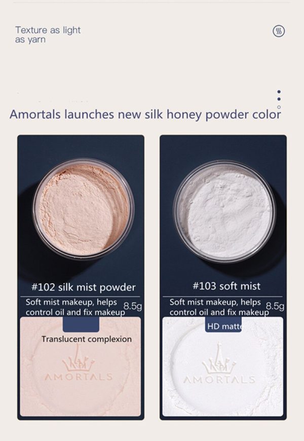 Amortals Extra Light Loose Clear Setting Foundation Powder 103 Discount