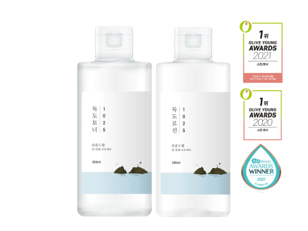 Round Lab 1025 Dokdo Toner + Lotion Duo (200ml+200ml) For Discount