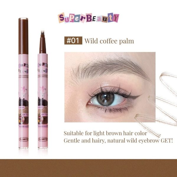 Flortte I Am Super Beauty Liquid Eyebrown Pen 0.5ml Discount