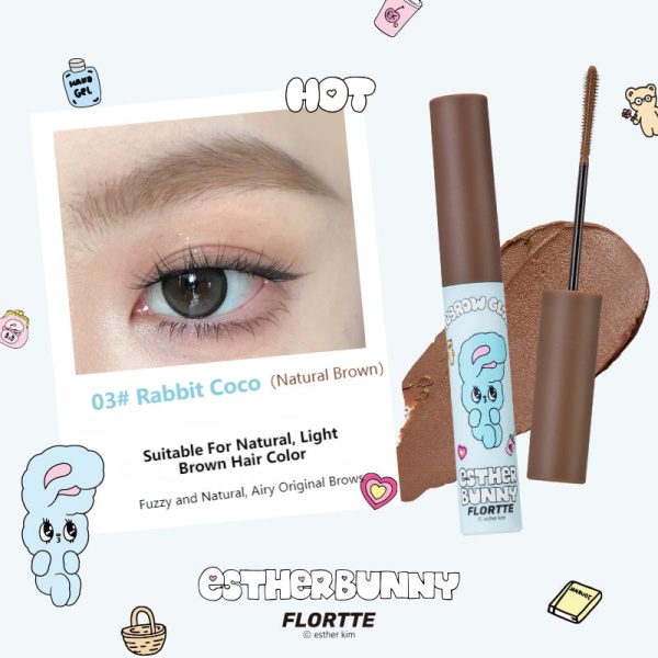 Flortte X Esther Bunny Eyebrow Tint Supply