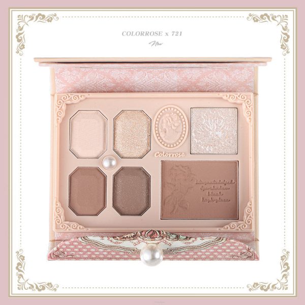 Colorrose Western Antique Six Color Makeup Palette Fashion