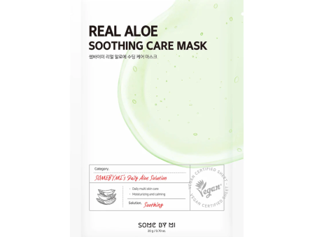 Some By Mi Real Aloe Soothing Care Mask 1Pcs Cheap