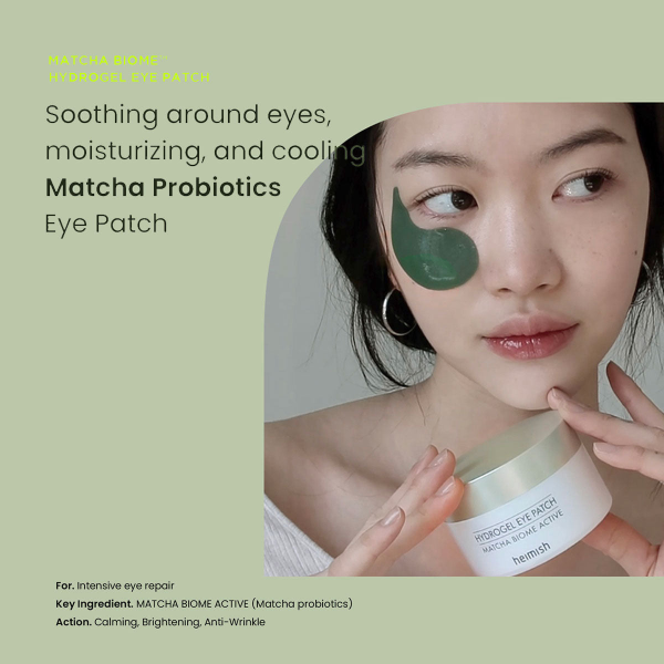 Heimish Matcha Biome Hydrogel Eye Patch 60ea Online Hot Sale