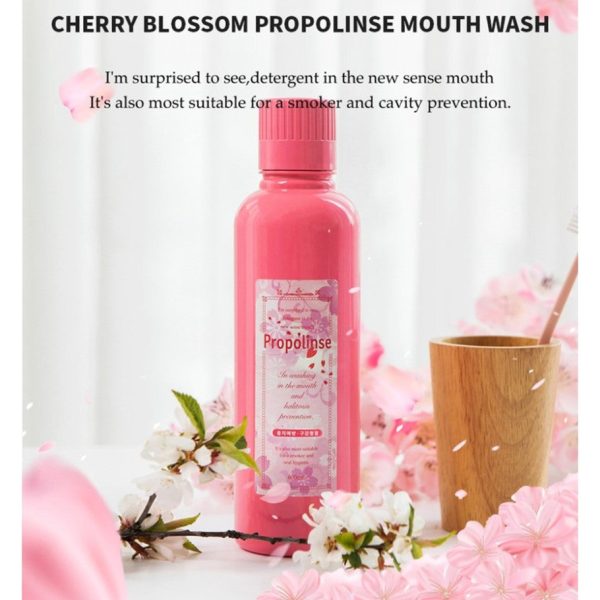 Propolinse Cherry Blossom Mouth Wash 600ml Hot on Sale