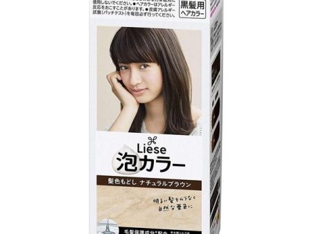 Kao Liese Prettia Bubble Hair Color (Natural Brown) Online