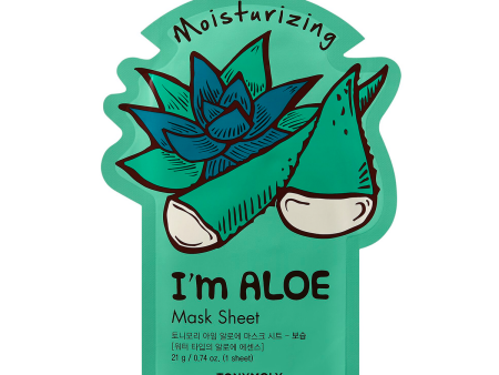 Tony Moly I`m REAL Aloe Mask Sheet Moisturizing 1Pcs For Cheap