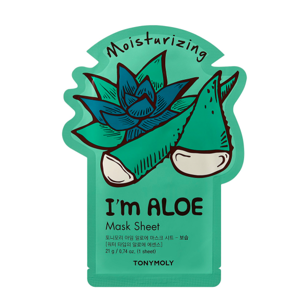 Tony Moly I`m REAL Aloe Mask Sheet Moisturizing 1Pcs For Cheap