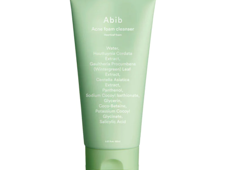 Abib Acne Foam Cleanser Heartleaf Foam Supply