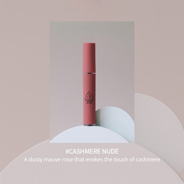 3CE Velvet Lip Tint #Cashmere Nude Online now