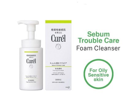 Kao Curel Skin Oil Trouble Care Foam Cleanser 150ml Online