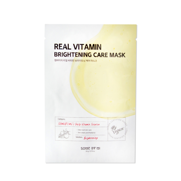 Some By Mi Real Vitamin Brightening Care Mask 1Pcs For Cheap