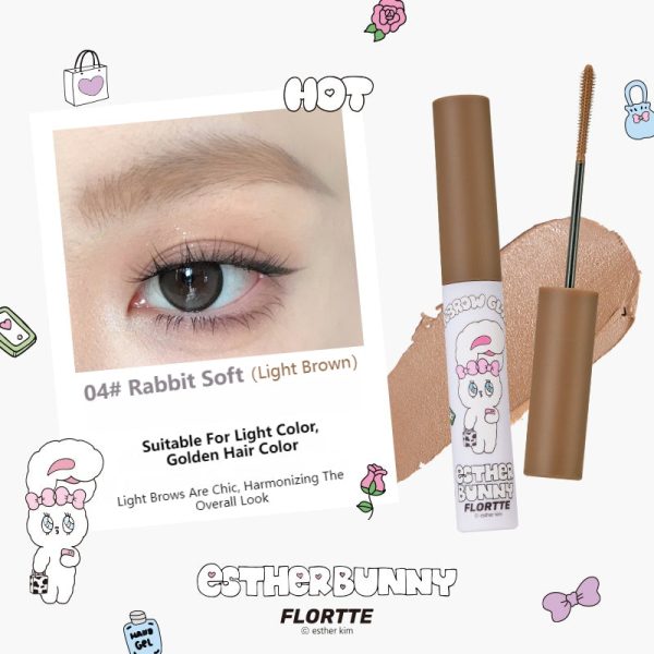 Flortte X Esther Bunny Eyebrow Tint Supply