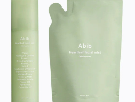 Abib Heartleaf Facial Mist Calming Spray set (150ml+150ml) Online Hot Sale