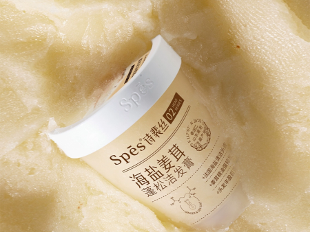 Spes Sea Salt And Ginger Cream For Scalp-Cleaning And Fluffy Hair 280g Sale