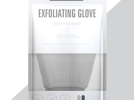 BA Tools Exfoliating Glove Grey Fashion