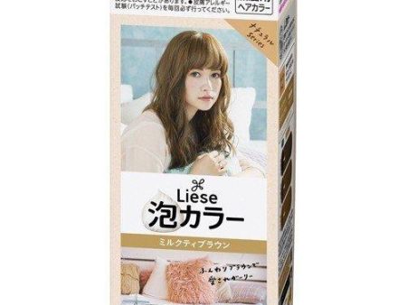 Kao Liese Prettia Bubble Hair Color (Milk Tea Brown) Online