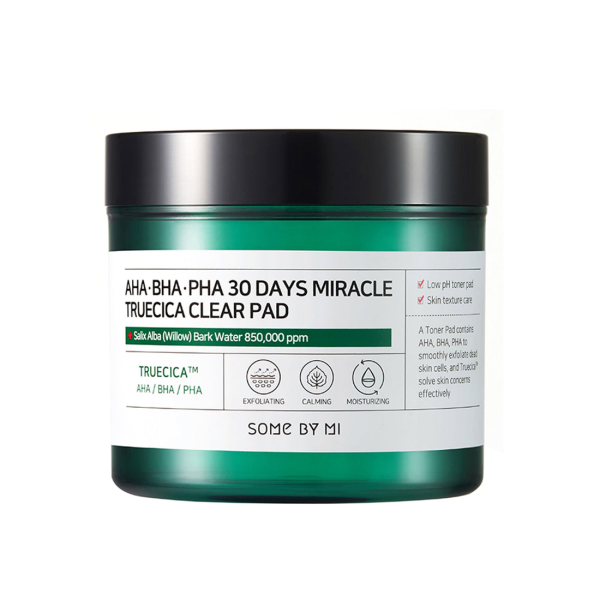 Some By Mi AHA BHA PHA 30 Days Miracle Truecica Clear Pad 70ea Supply