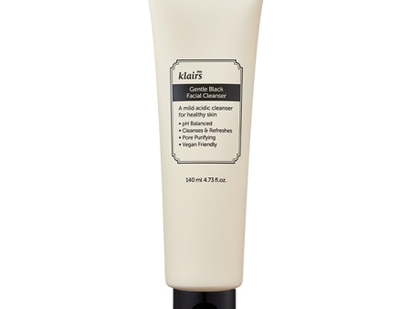 Dear Klairs Gentle Black Facial Cleanser 140ml Online Sale