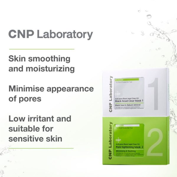 CNP Laboratory Anti-Pore Black Head Clear Kit For Sale